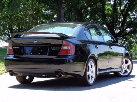 legacy sedan rear