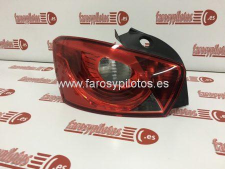 Piloto trasero izquierdo Seat Ibiza Negro 5 puertas año 2008 a 2014 - Imagen 3