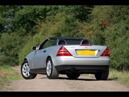 slk rear first model