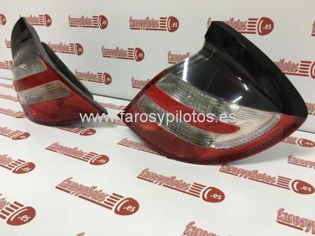 Pilotos traseros Mercedes Sportcoupe W203 Restyling año 2000 a 2008 juego completo - Imagen 4