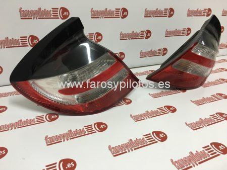 Pilotos traseros Mercedes Sportcoupe W203 Restyling año 2000 a 2008 juego completo - Imagen 3
