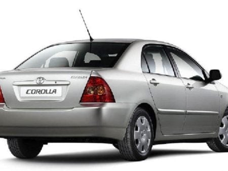 corolla 2004 sedan rear