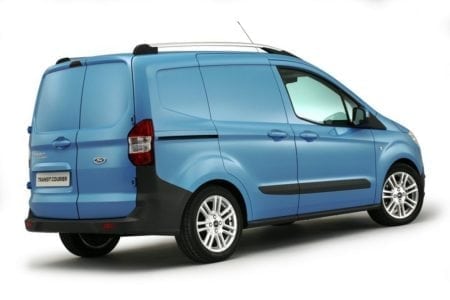 ford transit courier rear