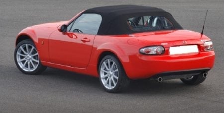 mazda mx5 rear