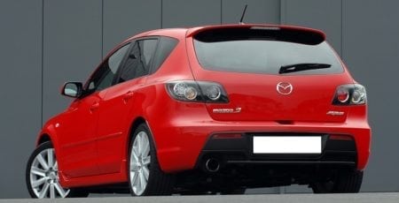 mazda 3 rear led hatchback