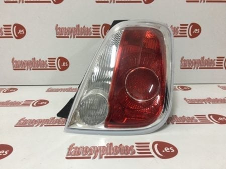 Piloto trasero derecho Fiat 500 C Año 2007 a 2014 Cerco Blanco
