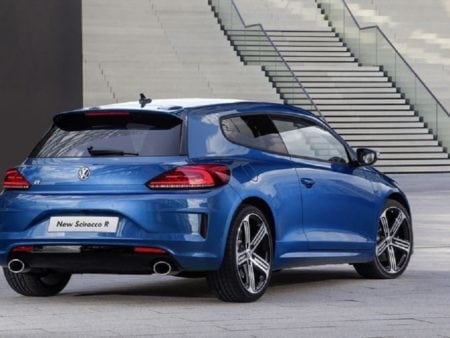 new volkswagen scirocco rear