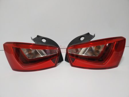 Pilotos traseros Seat Ibiza año 2012 a 2017 LED Restyling 5 Puertas Juego completo