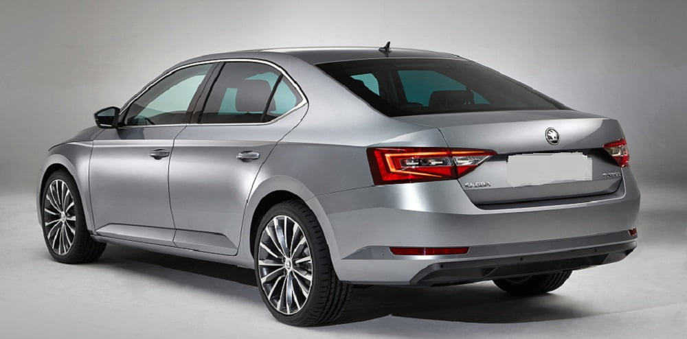 Resultado de imagen de skoda superb trasero