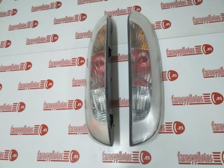 pilotos traseros opel corsa c 2000 2006 blancos 3