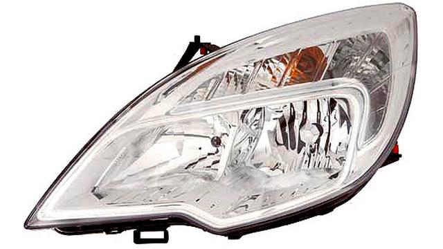 Faro Delantero Derecho OPEL MERIVA año 2010 a 2013 FONDO CROMO