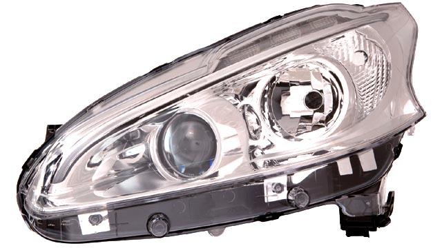 Faro Delantero Derecho PEUGEOT 208 año 2012 a 2015 LED