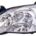 Faro Delantero Derecho TOYOTA COROLLA Hatchback 3/5P (2004-2007) | 11900804