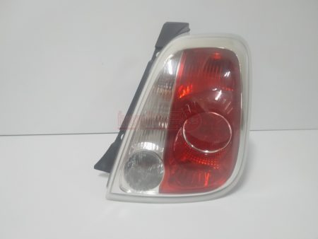 Piloto trasero derecho Fiat 500 Cerco Blanco año 2007 a 2012 (Producto Reciclado) - Imagen 2