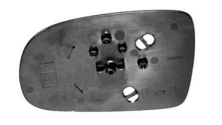 Espejo Cristal + Base Derecho Opel Corsa C (2000-2006)
