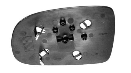 Espejo Cristal + Base Derecho Opel Corsa C (2000-2006)
