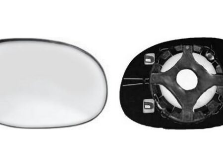 Espejo Cristal + Base Derecho Peugeot 206 CC