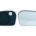 Espejo Cristal + Base Derecho Peugeot 806 (1995-2002)