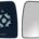 Espejo Cristal + Base Derecho Peugeot Partner (2008-2012)