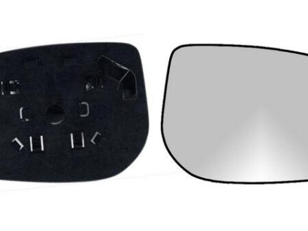Espejo Cristal + Base Derecho Toyota Yaris (2006-2010)