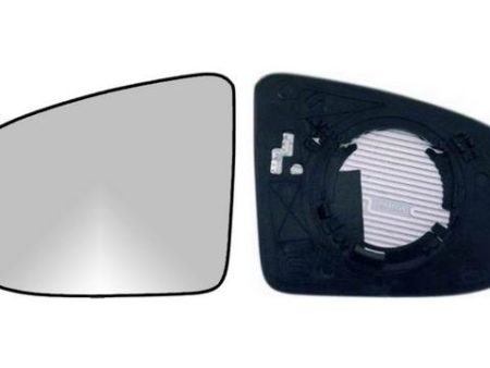 Espejo Cristal + Base Izquierdo Nissan Qashqai (2006-2014)