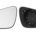 Espejo Cristal + Base Izquierdo Toyota Yaris (2012-2018)