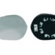 Espejo Cristal + Base Reversible Izdo=Dcho Lancia Ypsilon 3 Ptas. (2003-2012) | 31160709