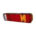piloto trasero izquierdo scania serie 3 4 serie r con luz de matricula con luz antiebla oem 1498102, 1792375