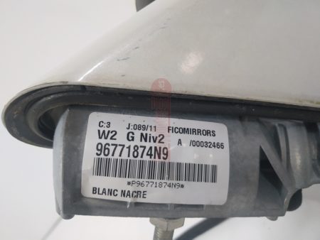 Espejo Completo Izquierdo Peugeot 508 Año 2010 a 2019 (Producto Reciclado) - Imagen 3