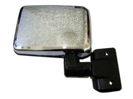 Espejo Completo Izquierdo Toyota Land Cruiser LJ70 / FJ75 / BJ73 (1984-1990) CROMADO