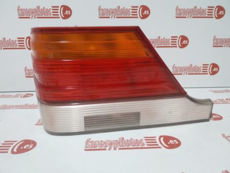 Piloto trasero izquierdo Mercedes Clase S W140 Año 1994 a 1996 Restyling Ambar - Imagen 2