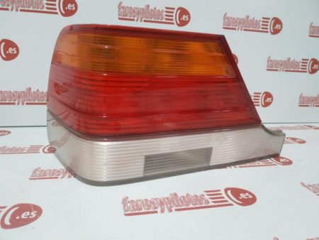 Piloto trasero izquierdo Mercedes Clase S W140 Año 1994 a 1996 Restyling Ambar - Imagen 3