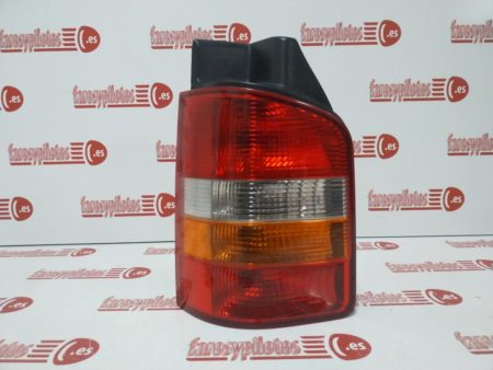 Piloto trasero izquierdo Volkswagen Transporter T5 Multivan Caravelle 2003-2009 Ambar - Rojo (Producto Reciclado)