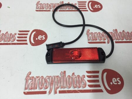 Piloto lateral galibo izquierdo derecho LED Rojo 12V - 24V 130x32 - Imagen 4