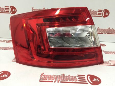 Piloto trasero izquierdo Skoda Octavia Años 2017 a 2020 Sedan 4 puertas LED - Imagen 2