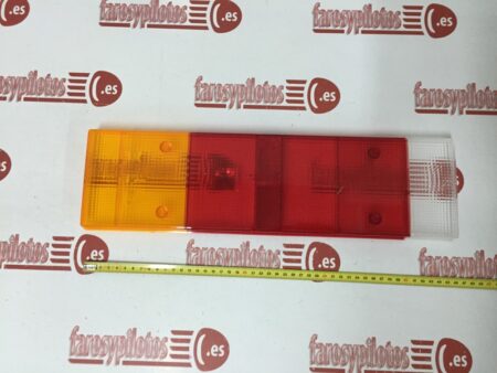Tulipa Piloto trasero derecho izquierdo Universal CON CATADIÓPTRICO 46x13 AMBAR