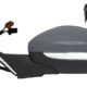 Espejo Completo Izquierdo Peugeot 208 (2012-2020)