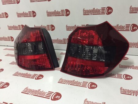 Pilotos traseros Bmw Serie 1 E87 E81 Año 2003 a 2012 Tintados Juego completo - Imagen 5