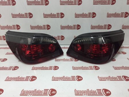 Pilotos traseros Bmw Serie 5 E60 Años 2003 a 2007 Tintados Bombilla Juego completo