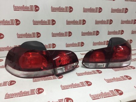 Pilotos traseros Volkswagen Golf VI Años 2008 a 2012 Bombilla Tintados Juego completo - Imagen 2
