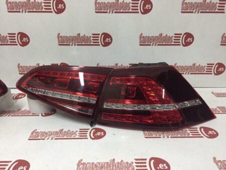 Pilotos traseros Volkswagen Golf VII Años 2012 a 2017 LED GTI GTD Juego completo - Imagen 4