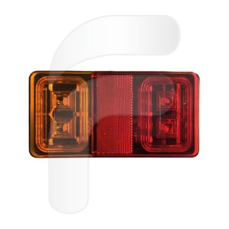 PILOTO TRASERO UNIVERSAL REVERSIBLE LED 3 FUNCIONES 12/24V