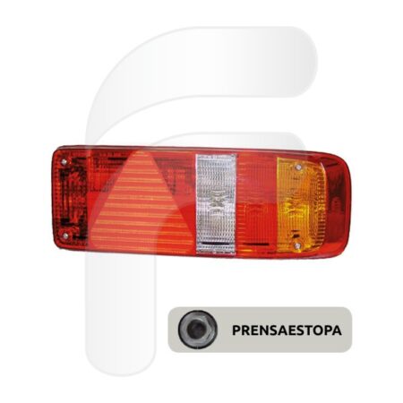 PILOTO TRASERO UNIVERSAL KRONE DERECHO CONECTOR PRENSAESTOPA TRIANGULO CATADRIOPTICO
