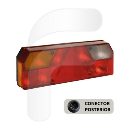 PILOTO TRASERO EUROPOINT IZQUIERDO 7 PINES CONECTOR FASTON