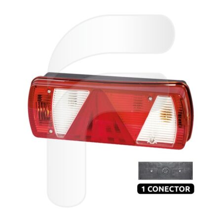 PILOTO TRASERO ORIGINAL ECOPOINT II TRIÁNGULO 1 CONECTOR POSTERIOR DERECHO