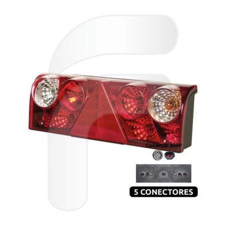 PILOTO TRASERO ORIGINAL EUROPOINT II SCHIMITZ 5 CONECTORES AMP DERECHO