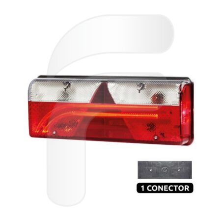 PILOTO TRASERO ORIGINAL EUROPOINT III INDETRUCK LED 1 CONECTOR POSTERIOR DERECHO
