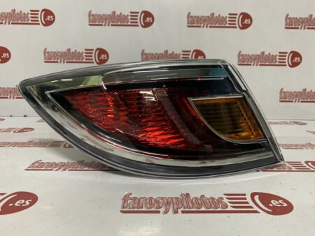Piloto trasero izquierdo Mazda 6 Berlina 4-5 Puertas Bombilla Año 2010 a 2012 Ambar Rojo