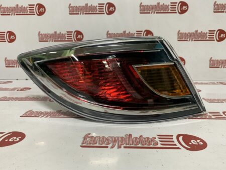 Piloto trasero izquierdo Mazda 6 Berlina 4-5 Puertas Bombilla Año 2010 a 2012 Ambar Rojo - Imagen 3