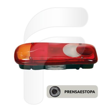 PILOTO TRASERO ORIGINAL UNIVERSAL LC5 IZQUIERDO CONECTOR PRENSAESTOPA
